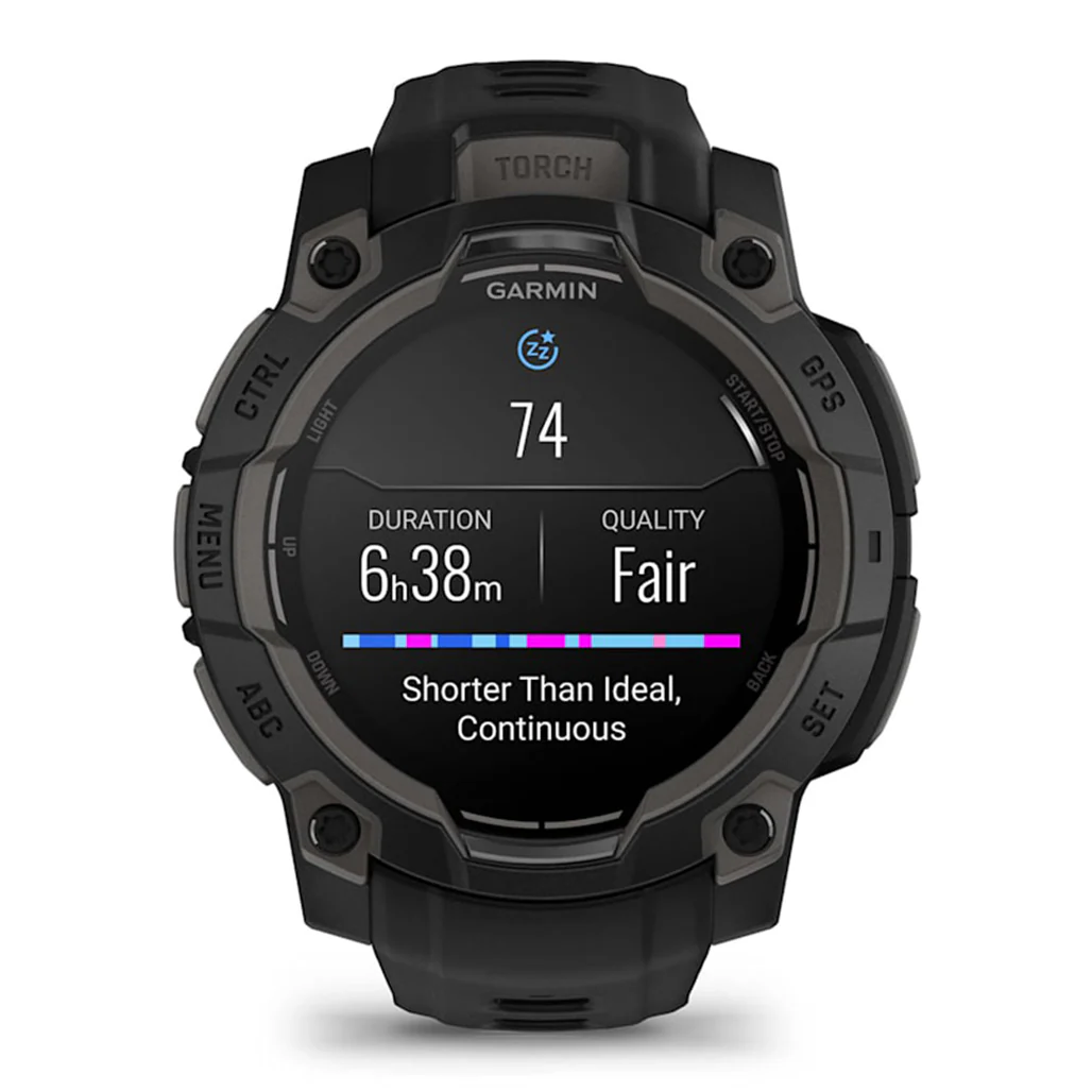 Garmin Instinct 3 45mm AMOLED - Black with Black Band - Image 9
