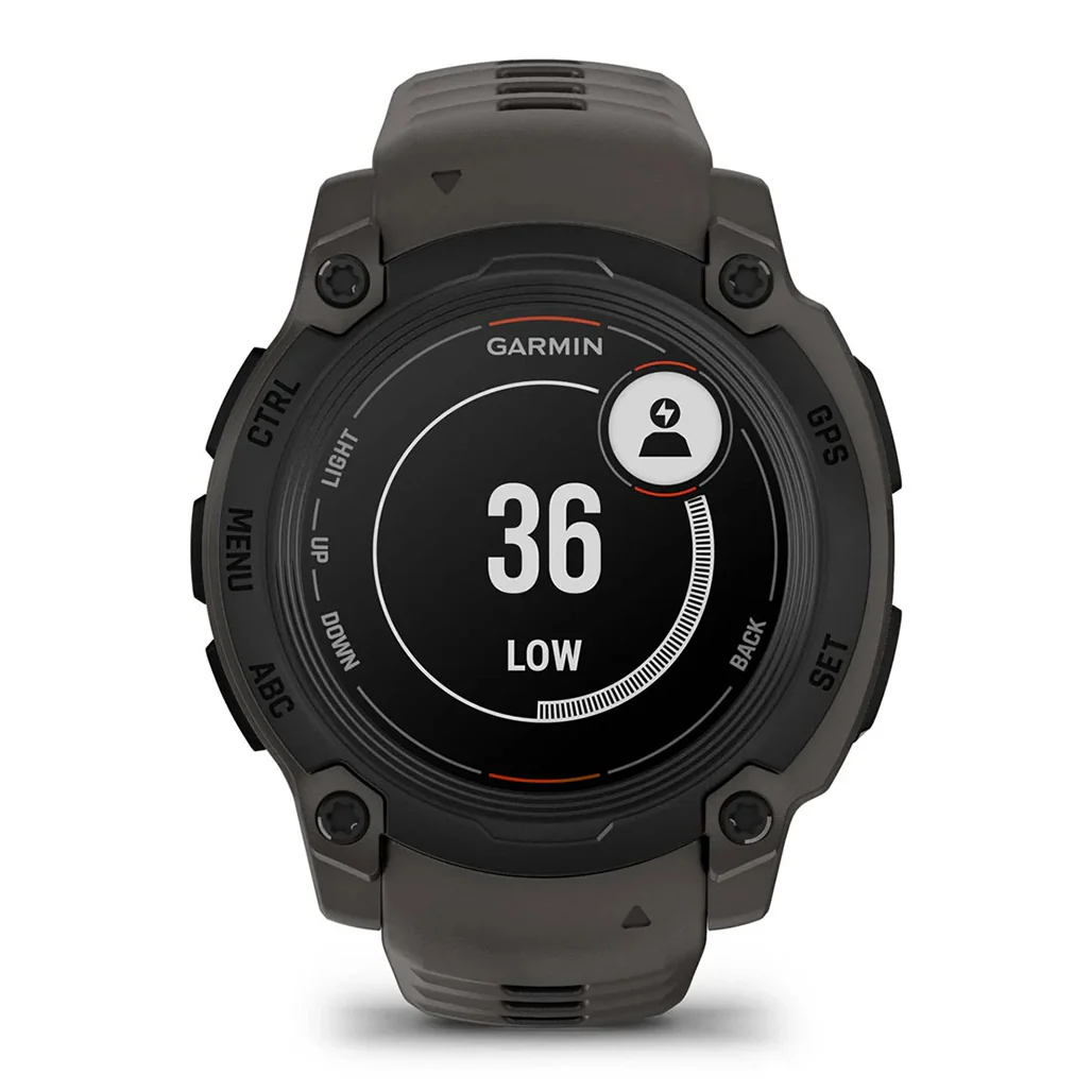 Garmin Instinct® E – 40mm GPS Smartwatch - Black with Charcoal Band - 010-02932-00 - Image 9