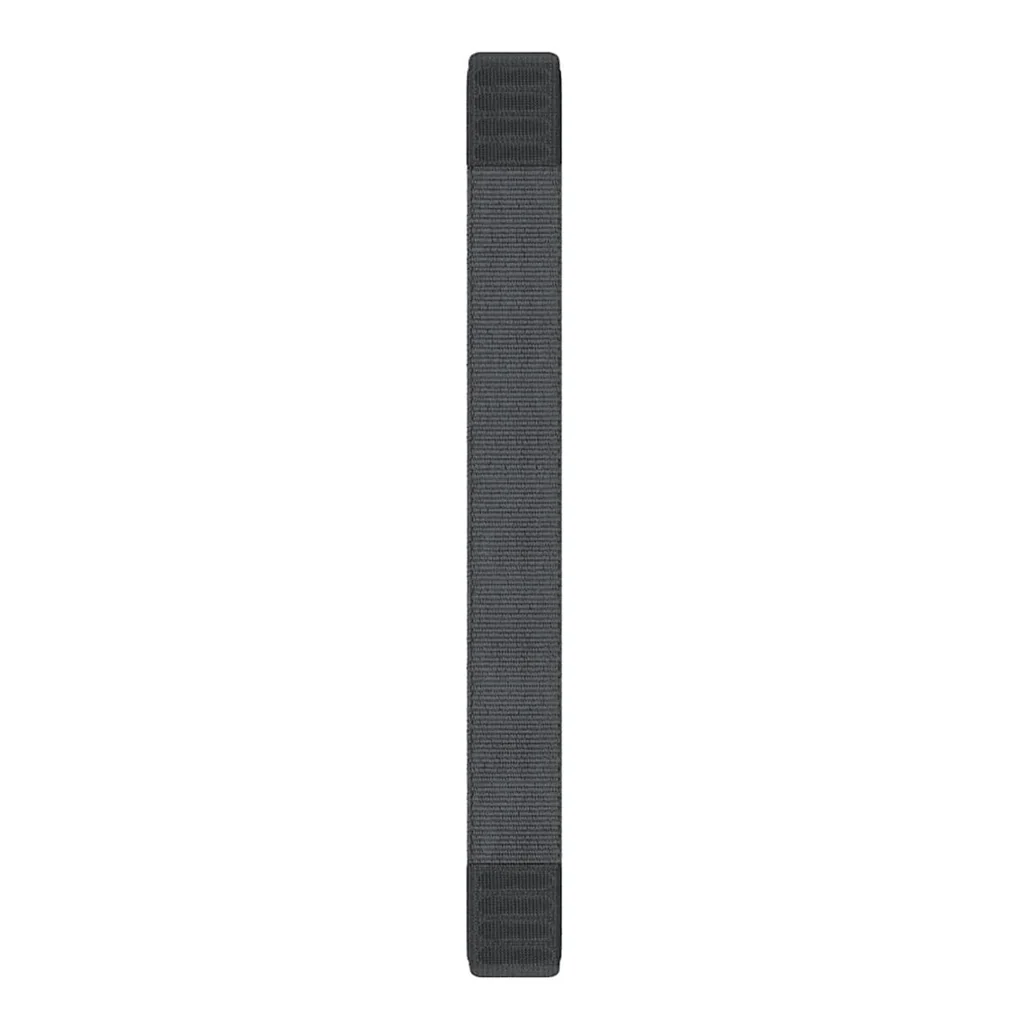 Garmin UltraFit Nylon Strap (26mm) - Grey | Comfortable, Durable, and Adjustable Design for Garmin Watches - Image 2