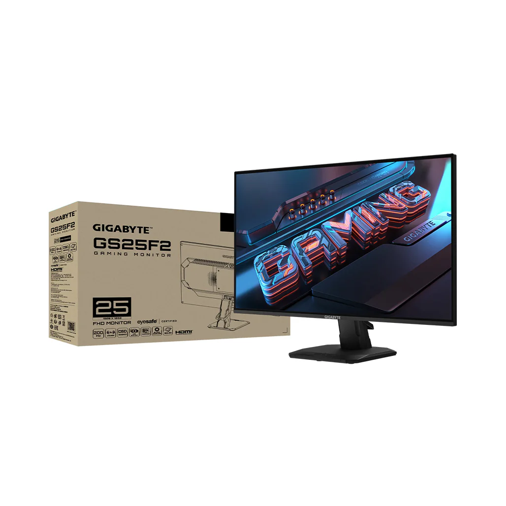 Gigabyte GS25F2 - 24.5” FHD 200Hz Gaming Monitor - Image 10