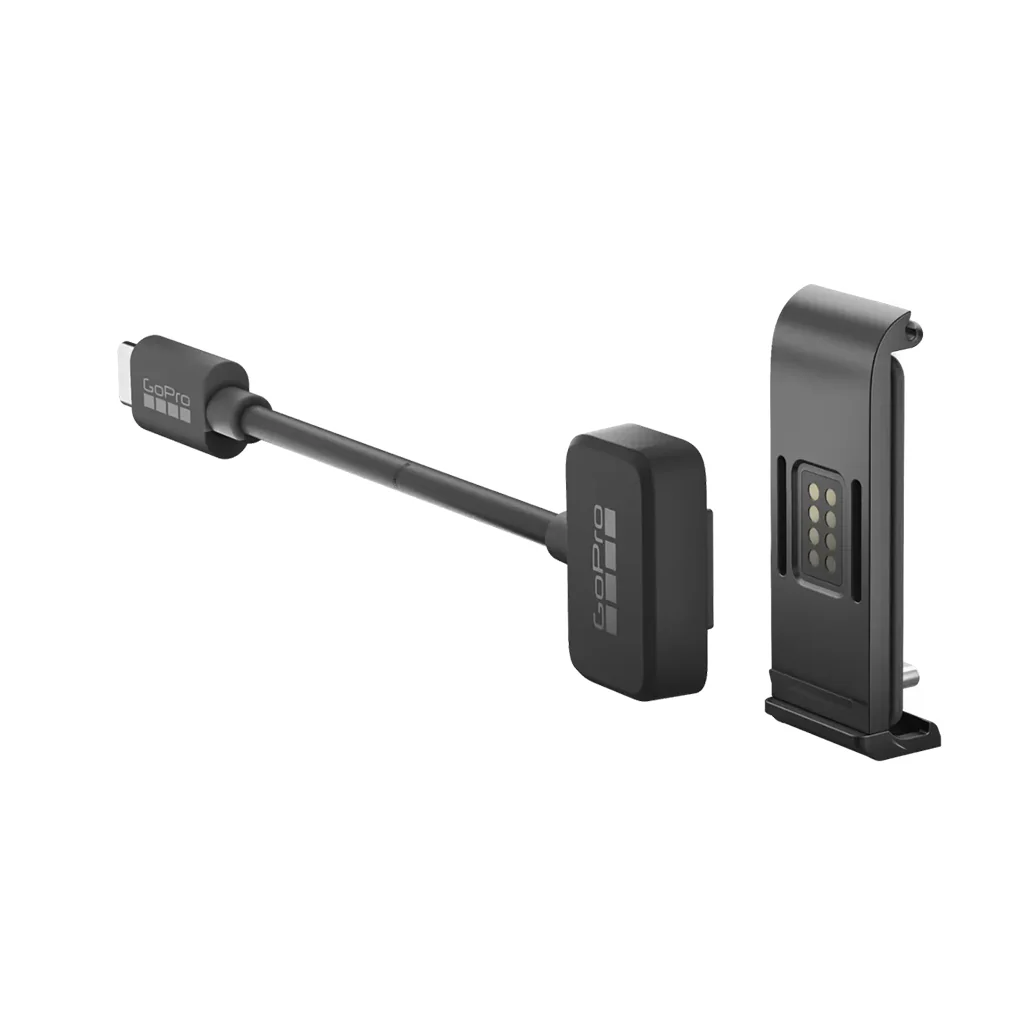 GoPro Contacto Magnetic Door and Power Cable Kit – Continuous Power Solution for Long Shots - Image 2