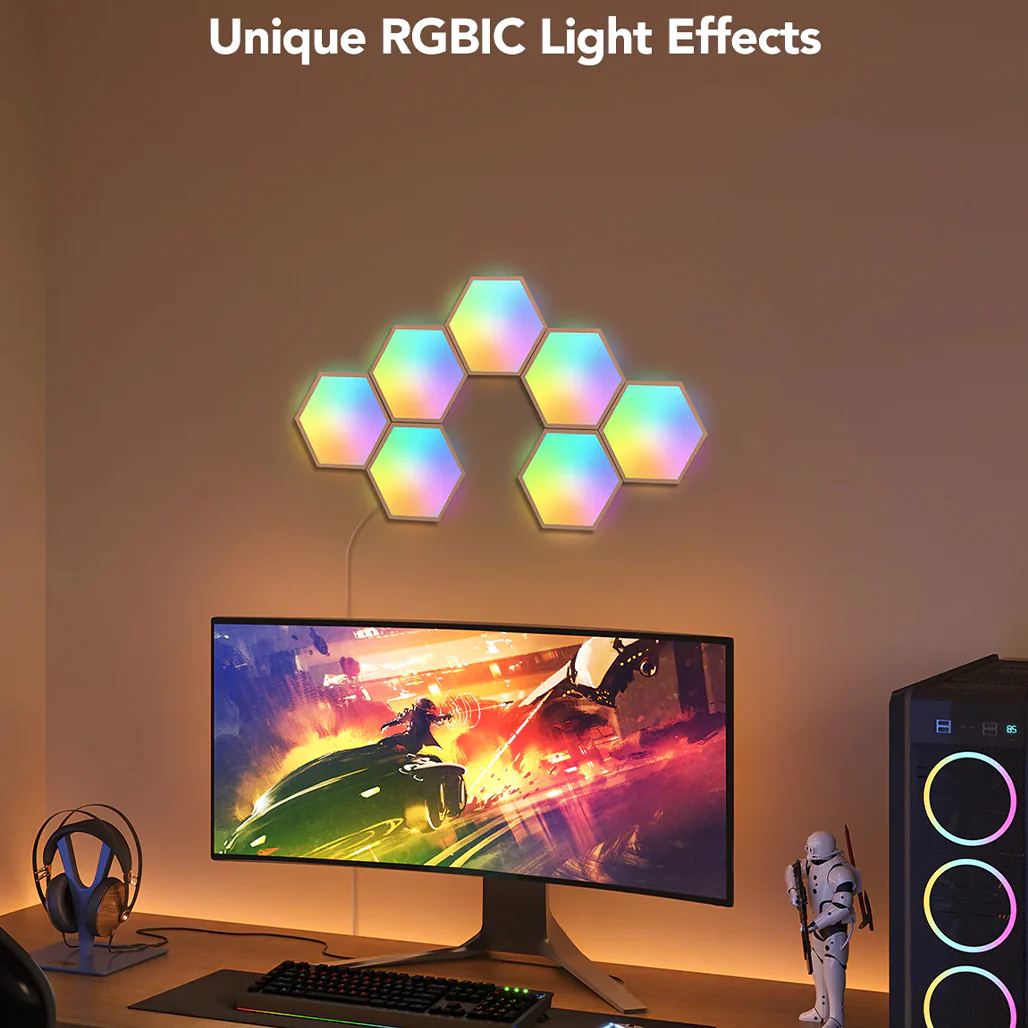 Govee Glide Hexagon Light Panels H6061 - Image 8