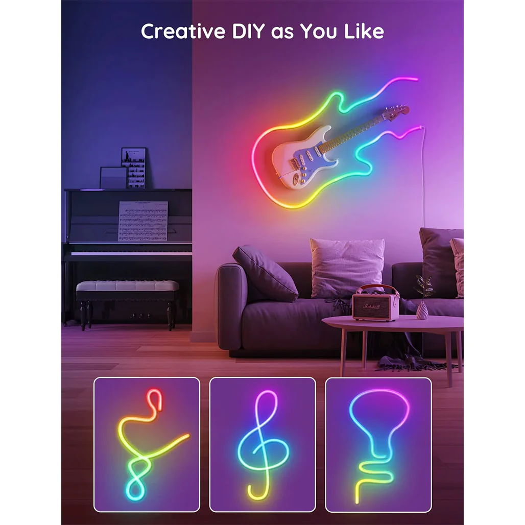 Govee Neon LED Strip Light 3m | H61A0 - Image 2