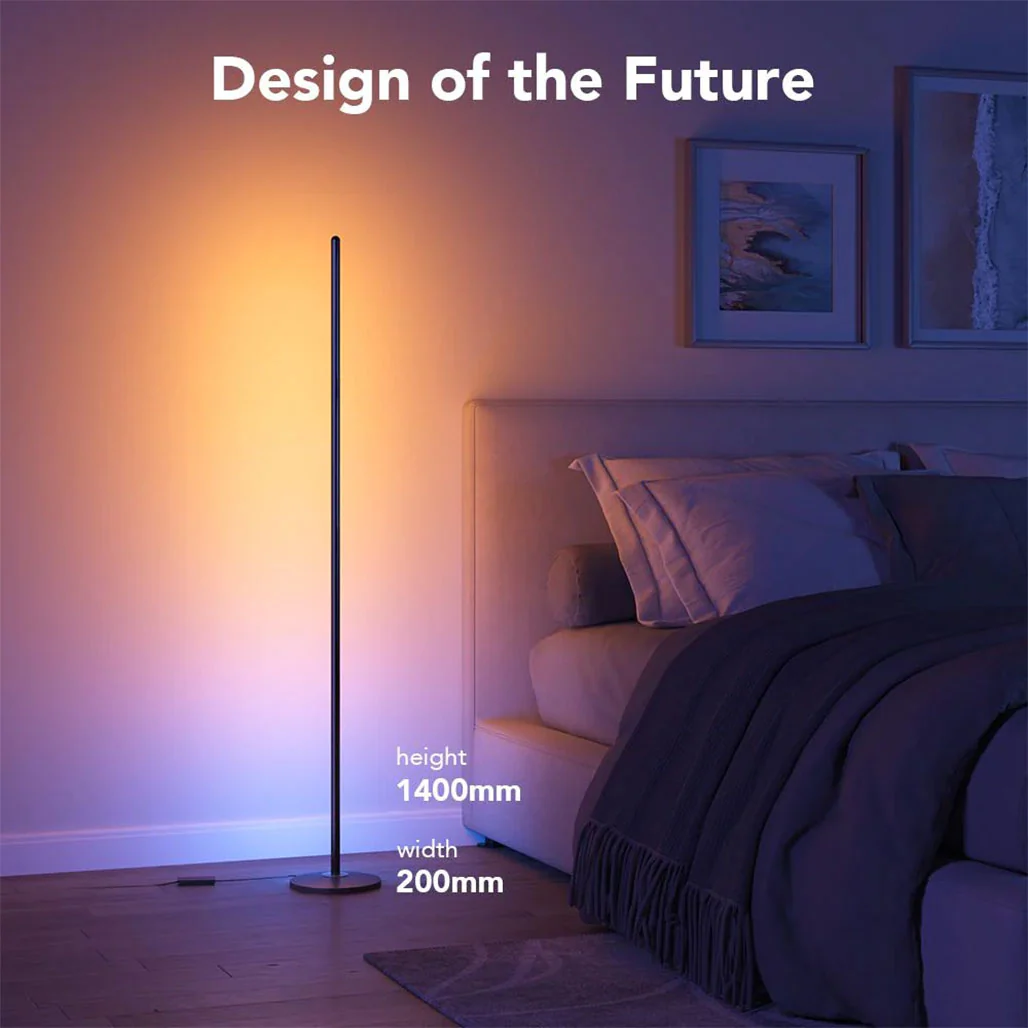 Govee RGBICW Smart Corner Floor Lamp | H6076112 - Image 7