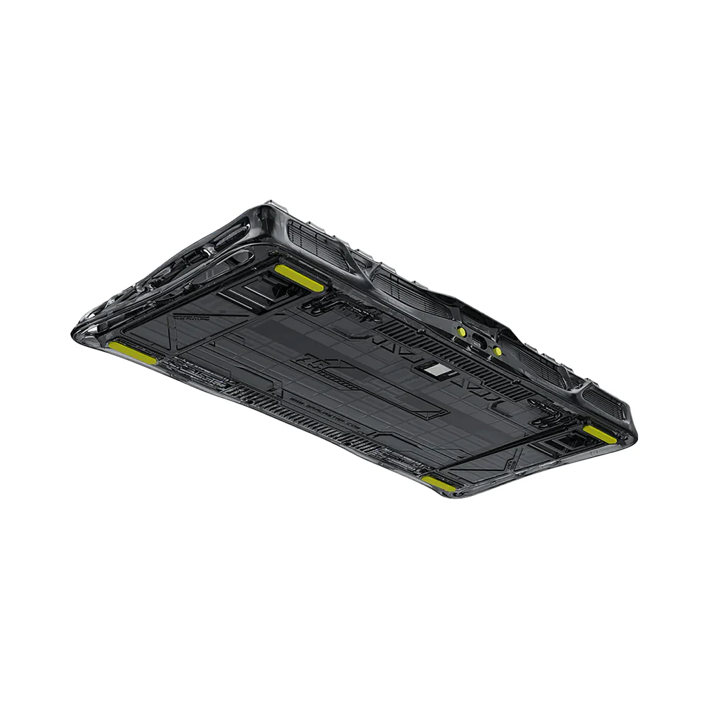 GravaStar Mercury K1 Lite Transparent Black 75% Mechanical Gaming Keyboard - Linear Switches - Image 4