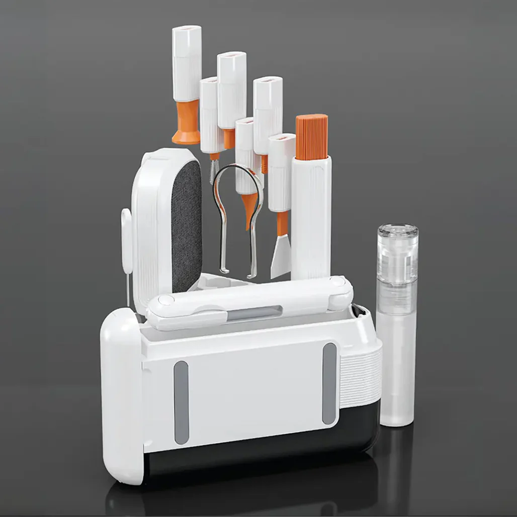 Green Lion 22-in-1 Multi-Functional Cleaning Kit - All-in-One Device Cleaner for Electronics - White - Image 2