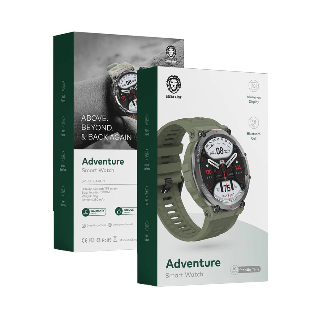 Green Lion Adventure Smart Watch - Image 5