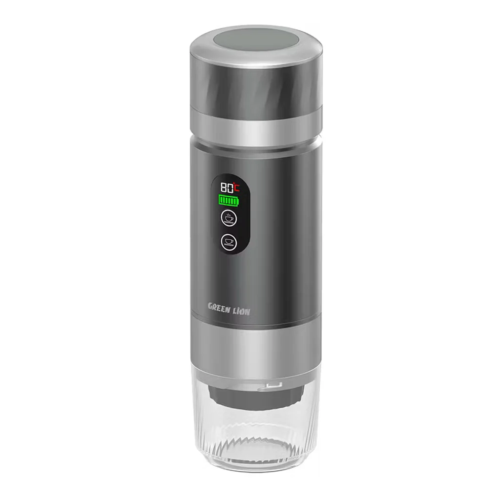 Green Lion Campinas Portable Espresso Machine – 150mL - Gray