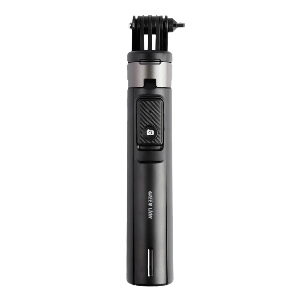 Green Lion Click Stick Selfie Stick - Black - Image 2