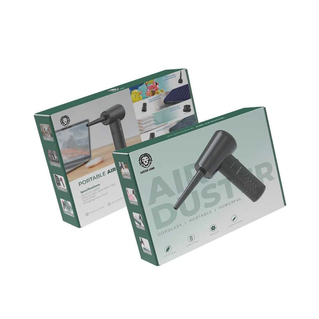 Green Lion Cordless Air Duster - Portable, USB Rechargeable Dust Remover for Electronics and Hard-to-Reach Areas - Image 3