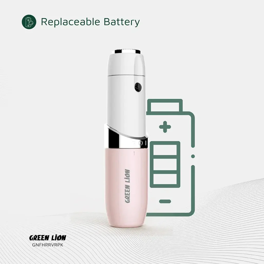 Green Lion Facial Hair Remover - Pink - Image 4