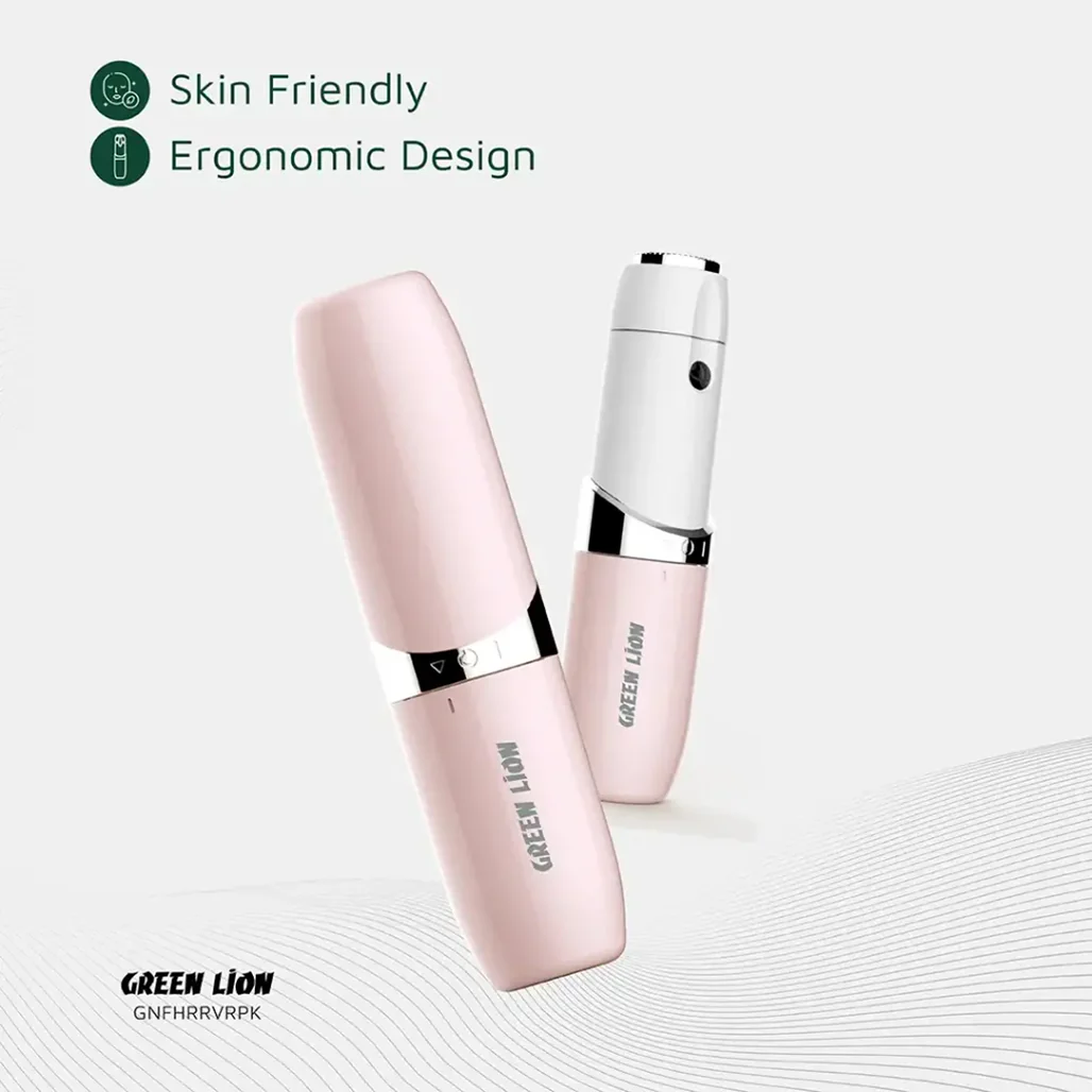 Green Lion Facial Hair Remover - Pink - Image 5