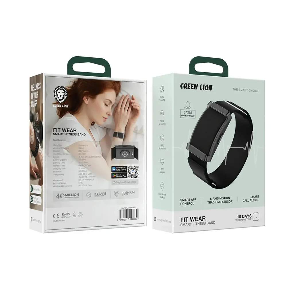 Green Lion Fit Wear Smart Fitness Bracelet - Image 5