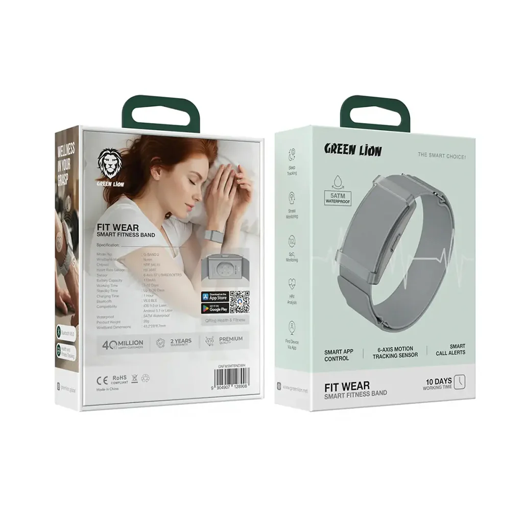 Green Lion Fit Wear Smart Fitness Bracelet - Image 8