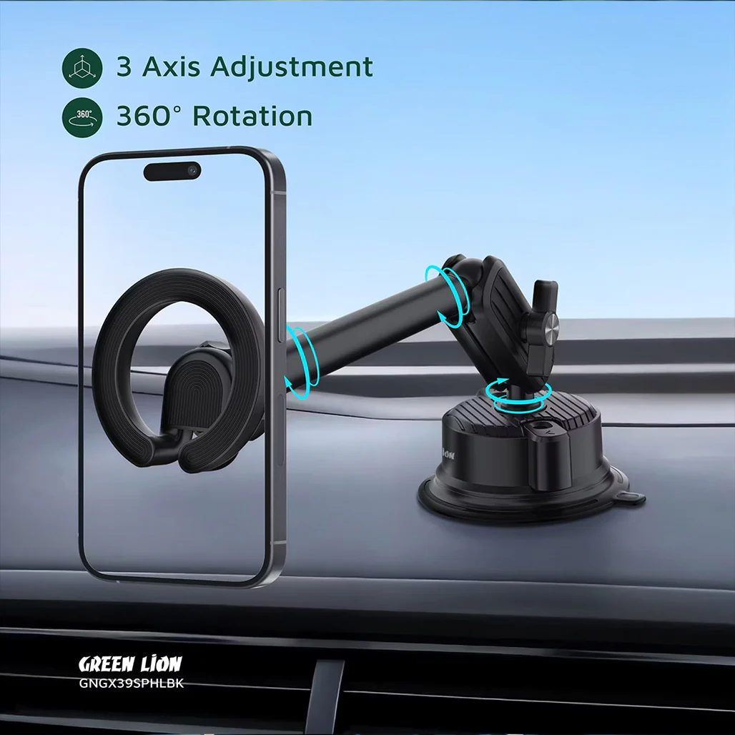 Green Lion GX-39 Magnetic Car Phone Holder - Image 11
