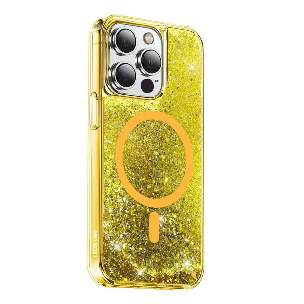 Green Lion Happiness Case for iPhone 14 Pro - Image 2