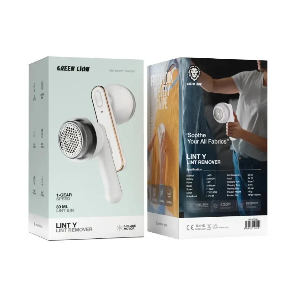 Green Lion Lint Y Lint Remover - White - Image 2