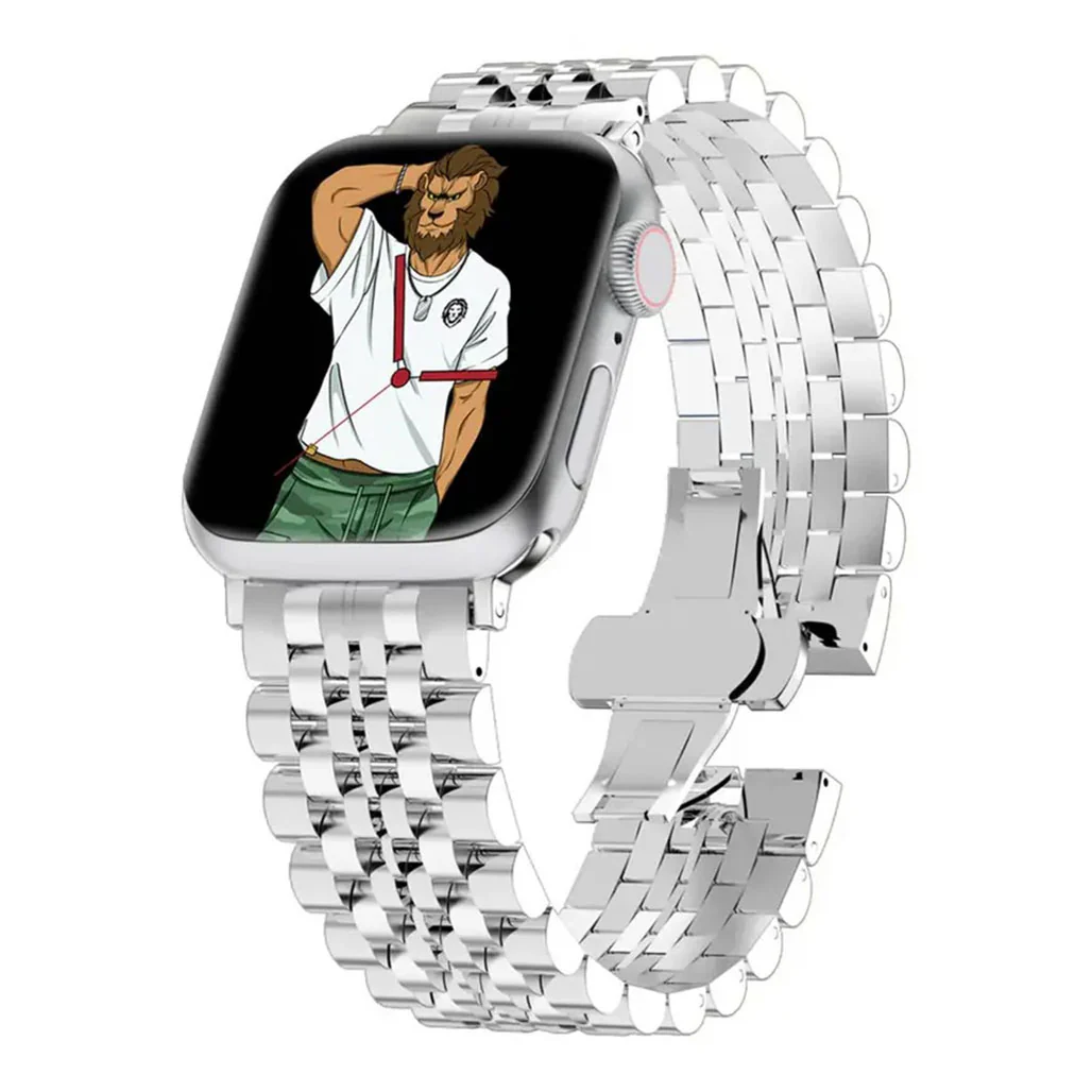 Green Lion Metalic Picolla Bracelet For Apple Watch 42mm/44mm/45mm - Image 2