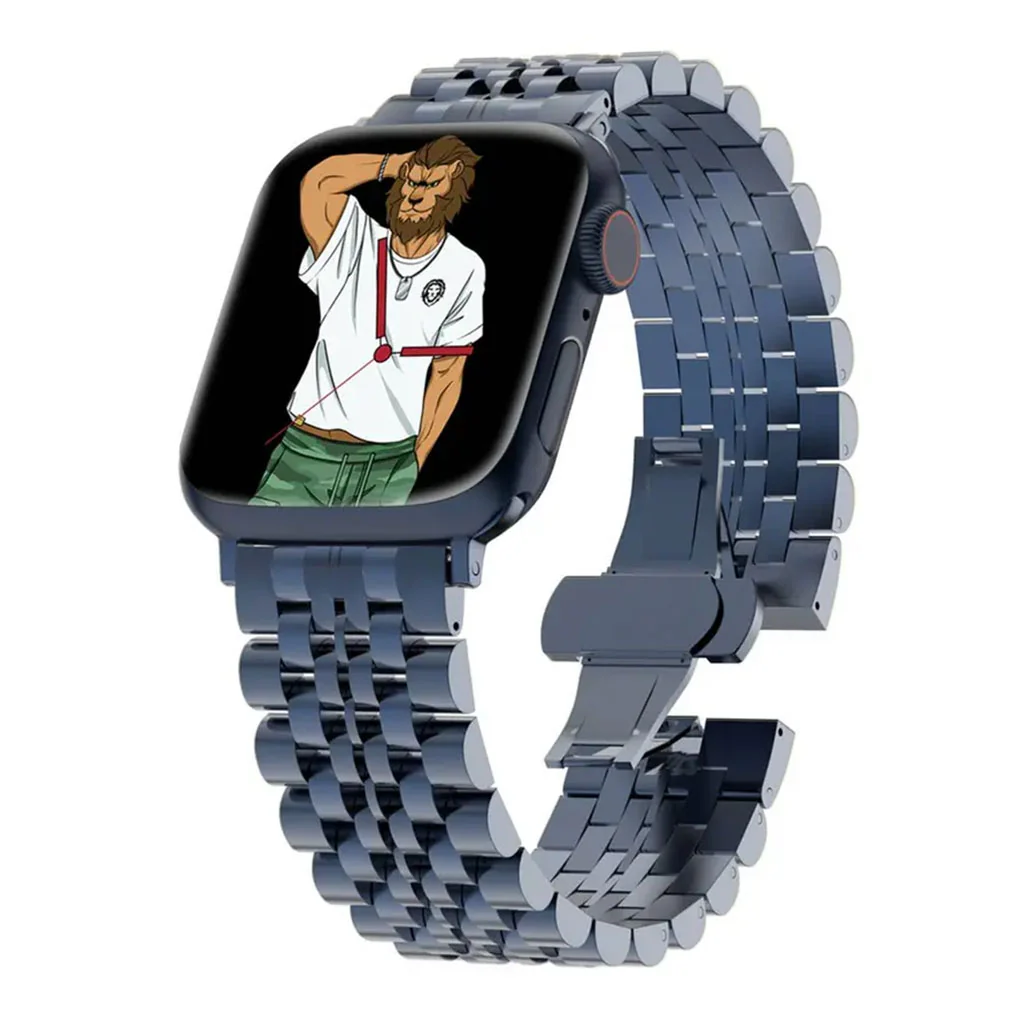 Green Lion Metalic Picolla Bracelet For Apple Watch 42mm/44mm/45mm - Image 4