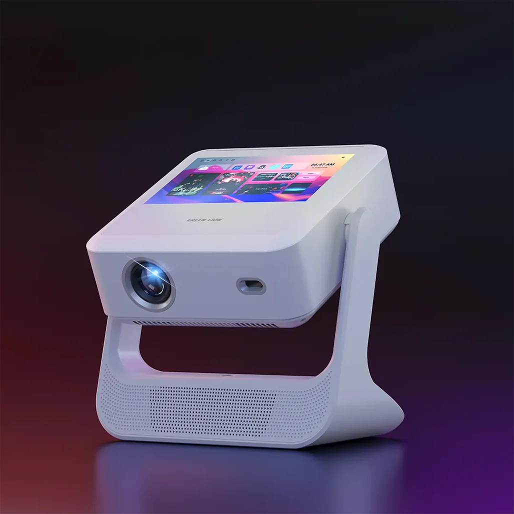 Green Lion Orion Portable Projector – White | High-Definition Home & Business Projection - Image 3