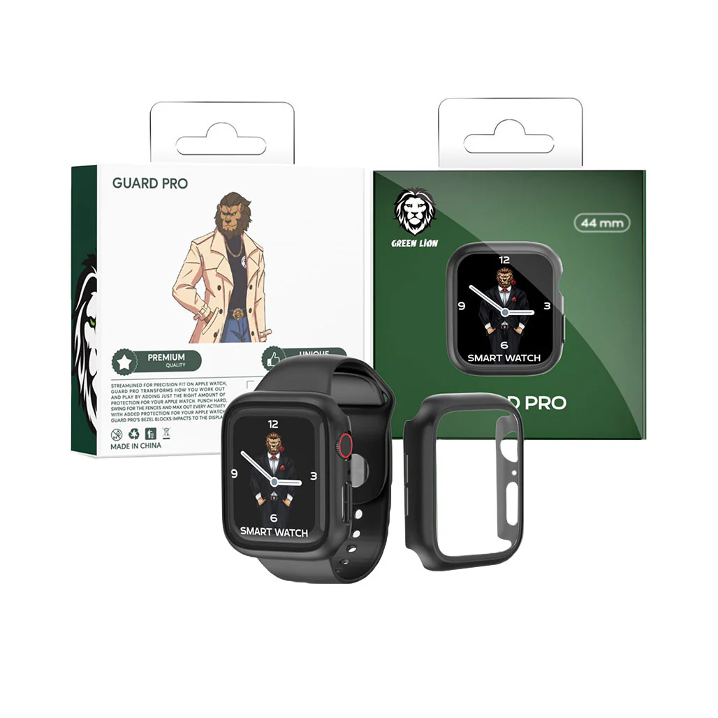Green Lion Slim Guard Pro Case with Glass For Apple Watch 40mm