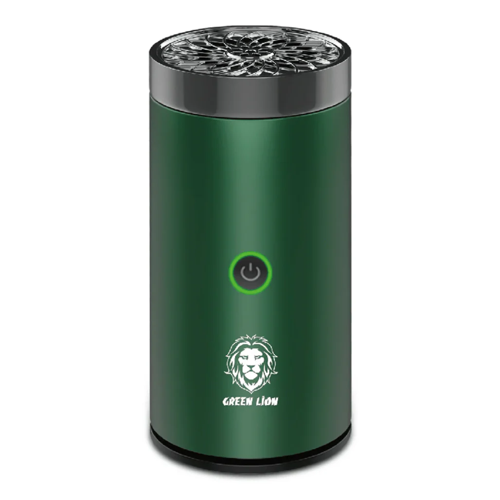 Green Lion Smart Bakhour - Rechargeable Electric Car Incense Burner - Green