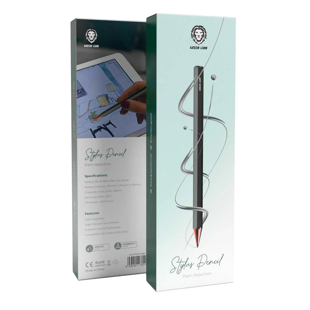 Green Lion Stylus Pencil Palm Rejection - Black - GNSTPENCILBK