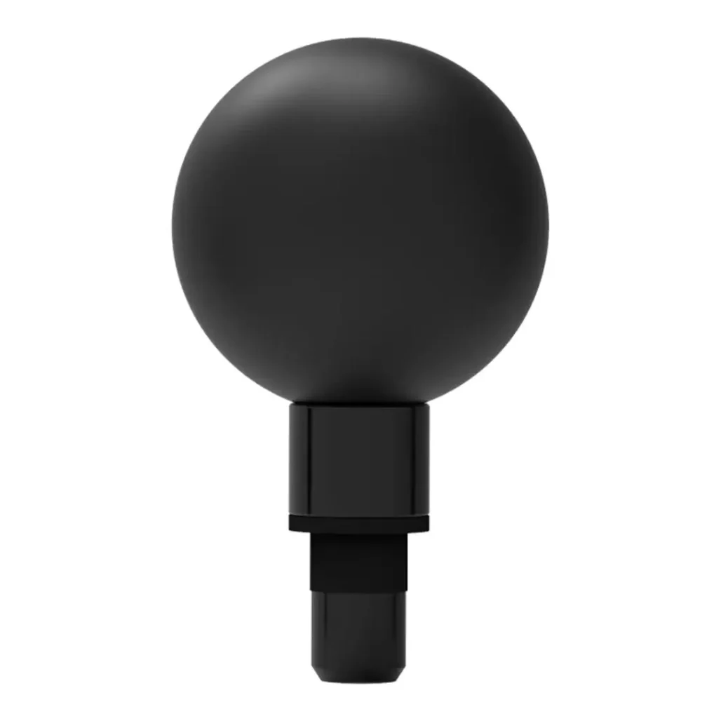 Green Lion Vibe Pro Dual Head Massage Gun - Black - Image 3