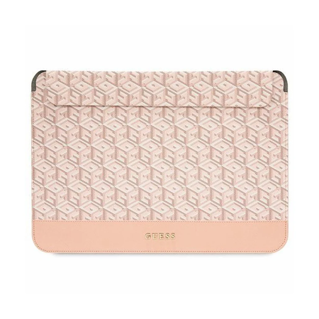 Guess GCube Stripes 14" Case - Pink | GUCS14HGCFSEP