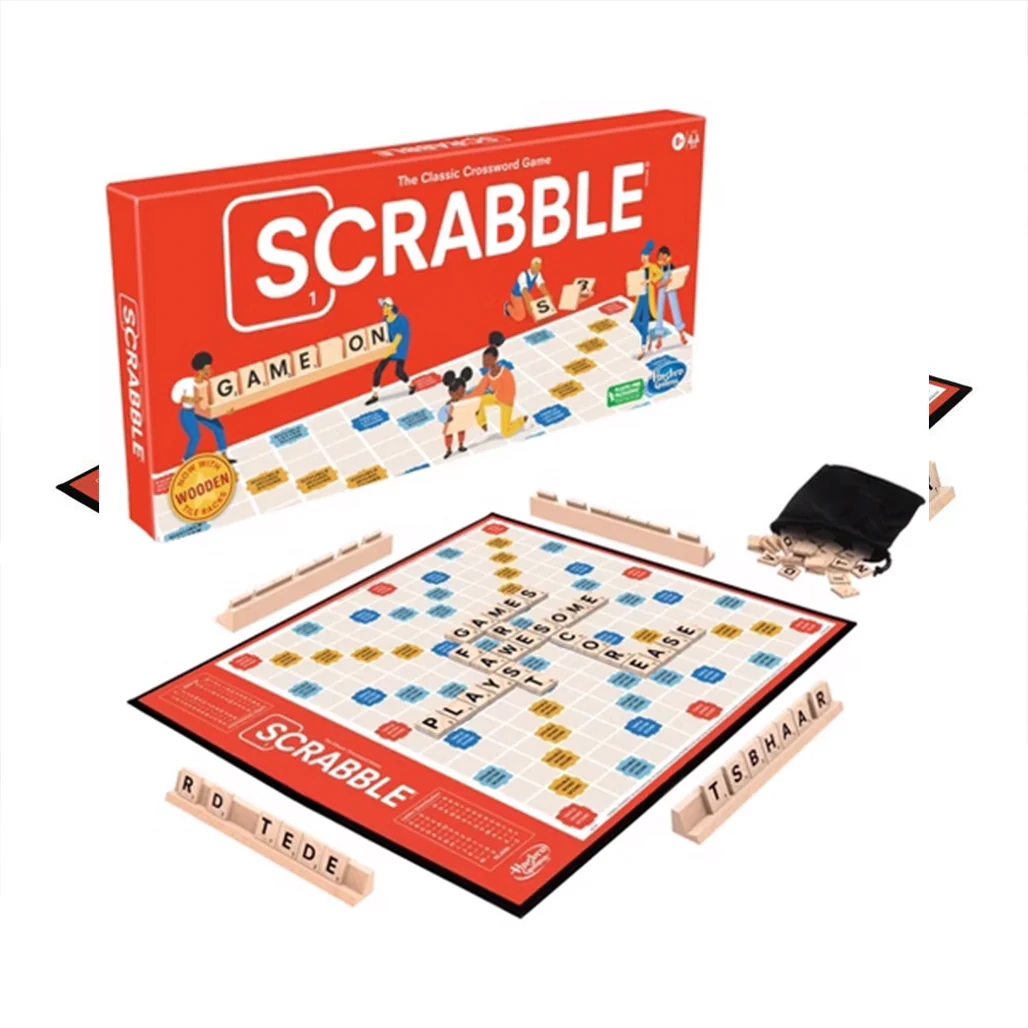 Hasbro Gaming - Scrabble Board - Game for Kids and Families | Classic Crossword Word Game for Ages 8+ | Fun for 2-4 Players - Image 6
