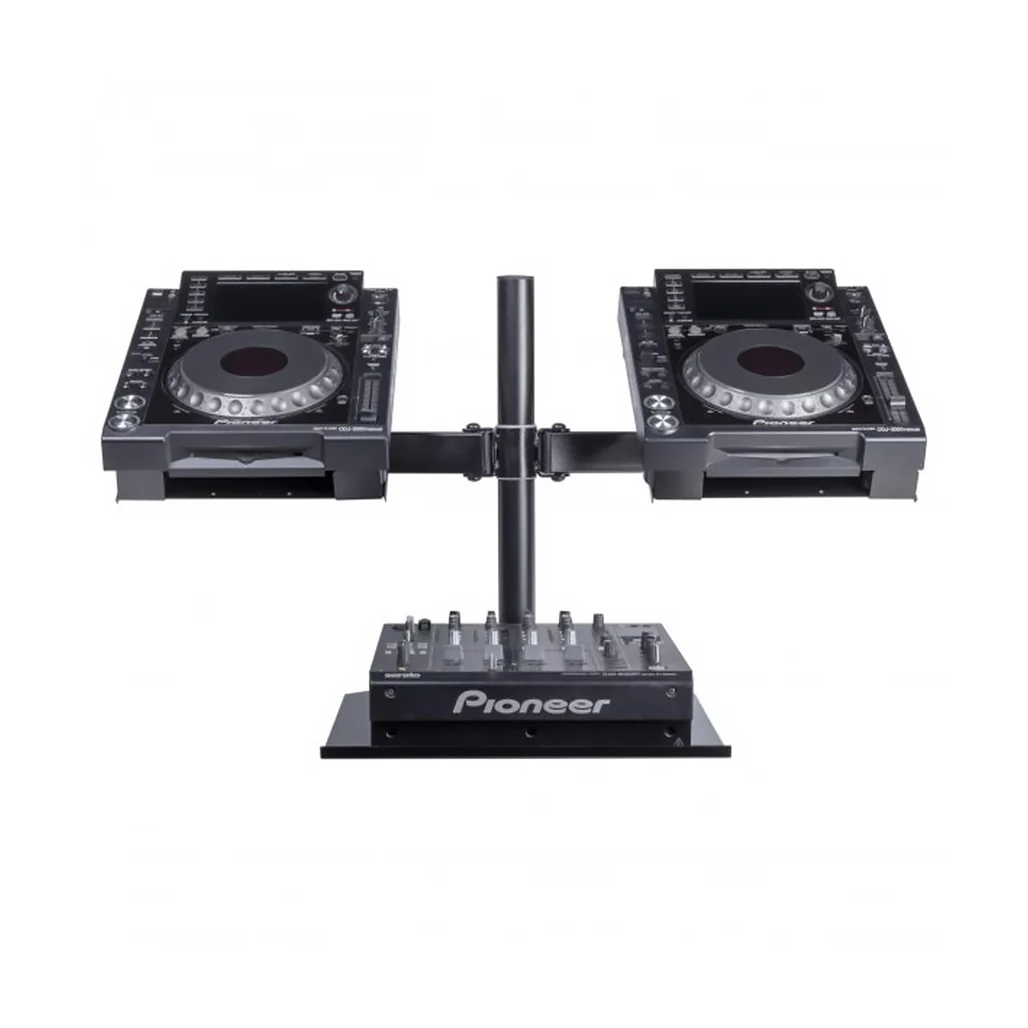 Headliner Avalon Dual CDJ Stand – Adjustable DJ Stand for CDJs and Mixers - Image 7