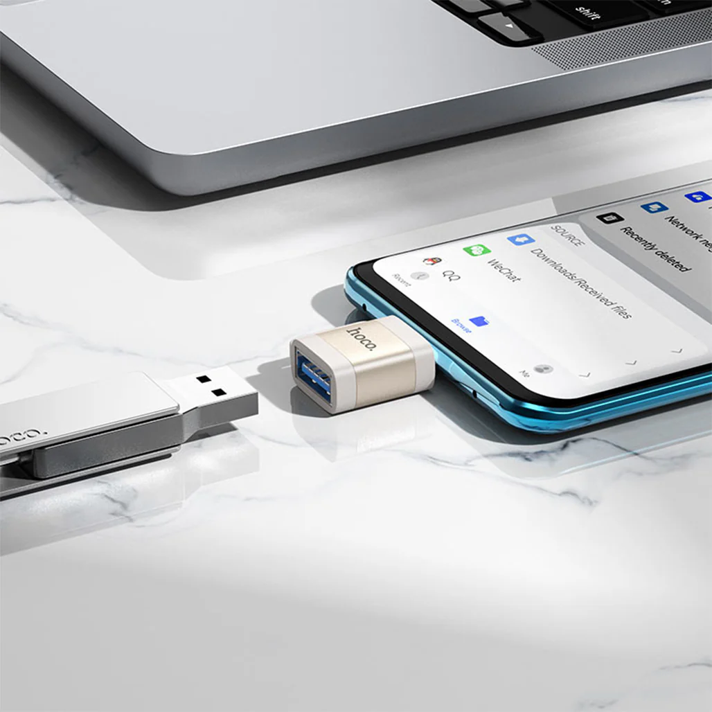 Hoco Adapter Type-C to USB-A | UA31C - Image 4