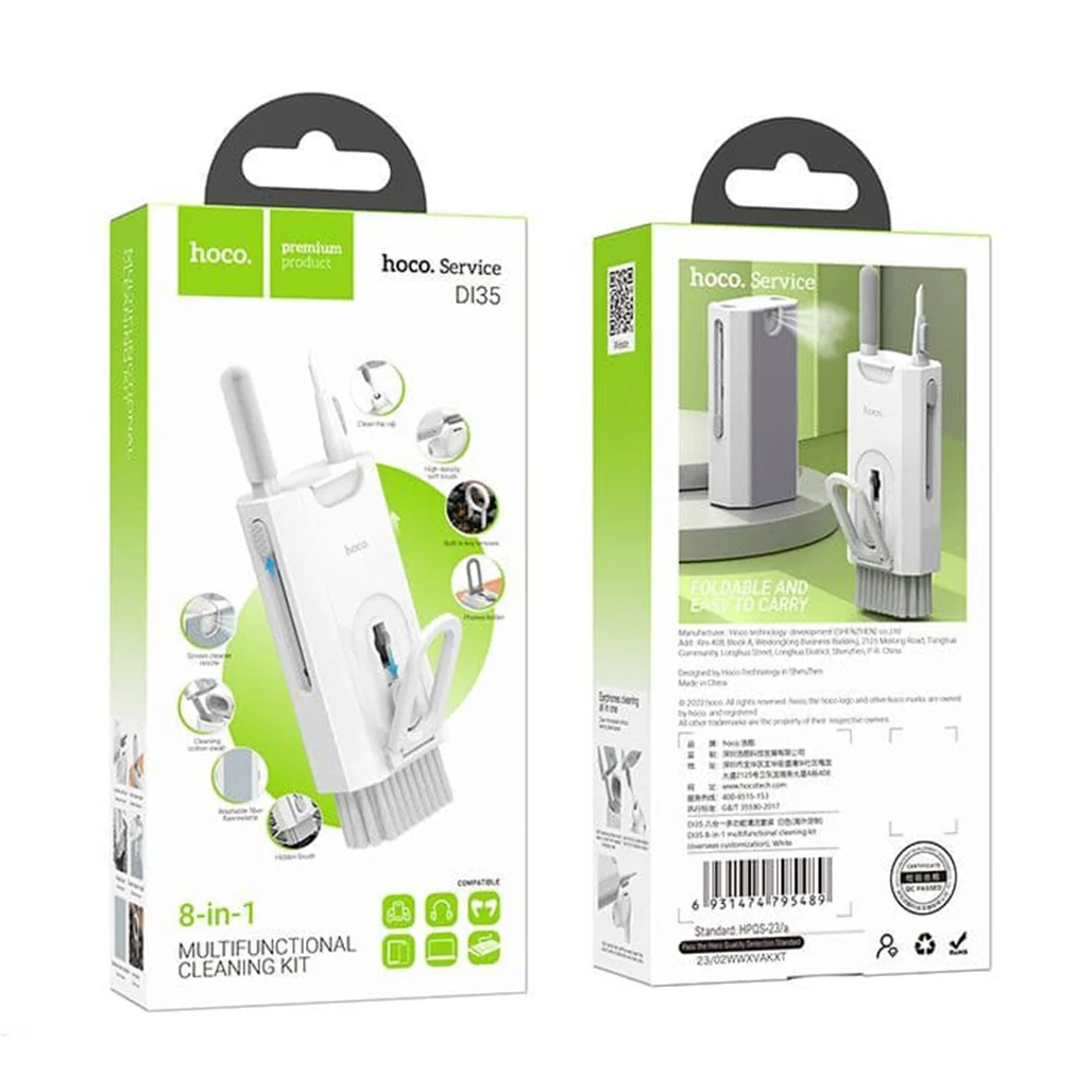 Hoco DI35 8-in-1 Multifunctional Cleaning Kit - Image 10