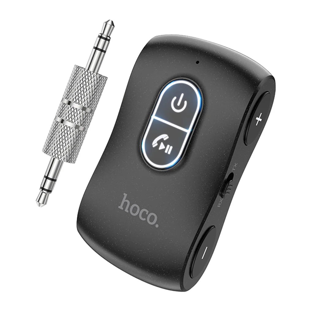 Hoco E73 Pro Journey AUX Bluetooth 5.0 Audio Receiver & Transmitter – Wireless Audio Adapter for Seamless Connectivity - Image 3