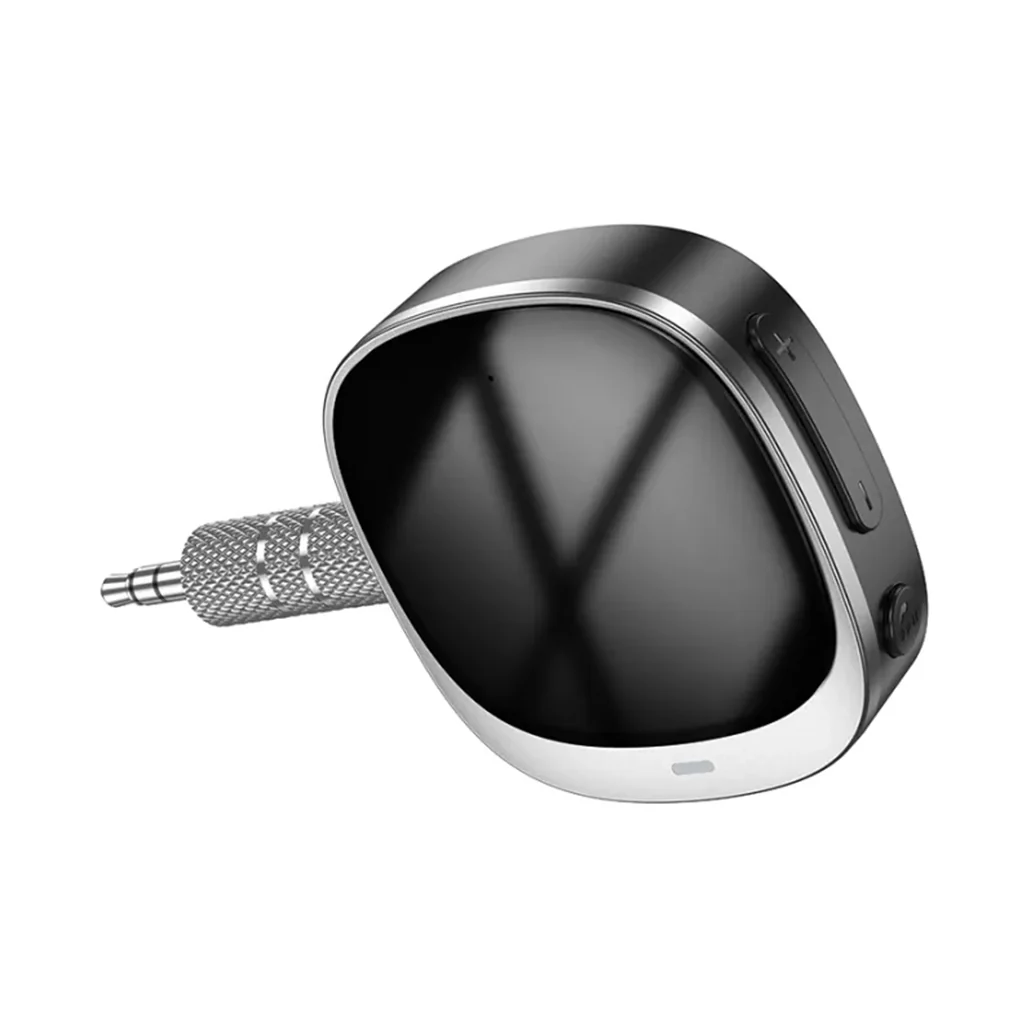 Hoco E80 In-Car AUX Bluetooth Receiver for Seamless Audio Streaming - Image 3