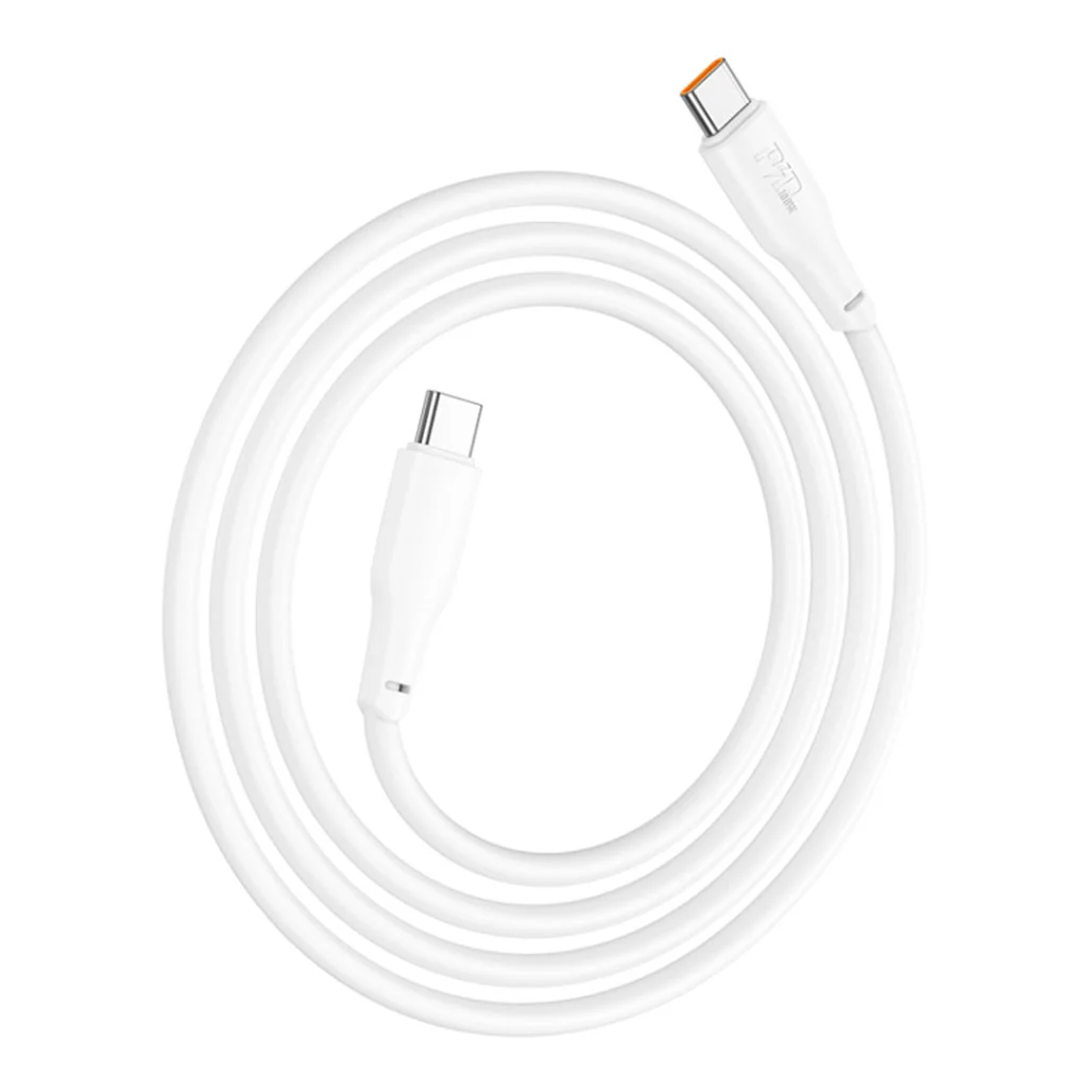Hoco X93 Type-C to Type-C Charging Cable - 2M, 60W Fast Charging, Durable TPE - Image 3