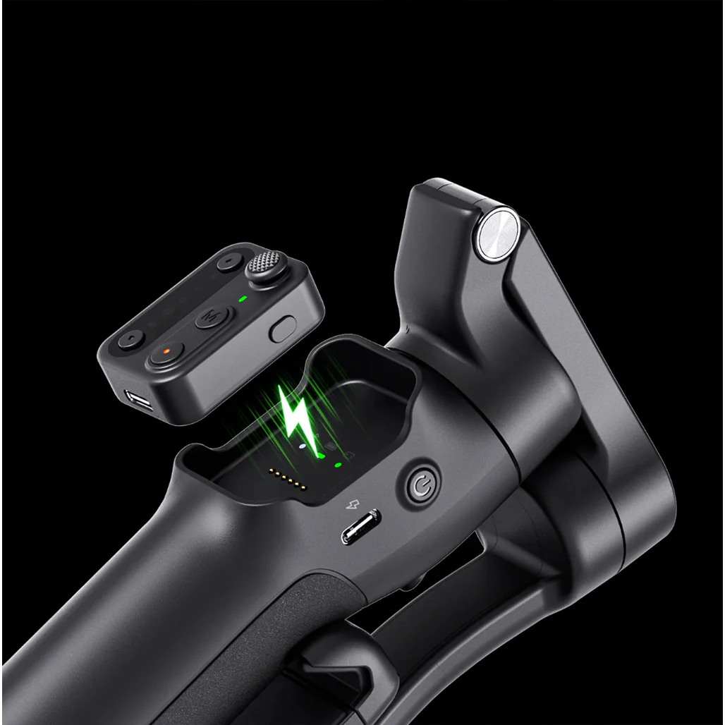 Hohem iSteady V3 Foldable Gimbal Stabilizer with AI Tracking, Fill Light & 3-Axis Stabilization - Image 6