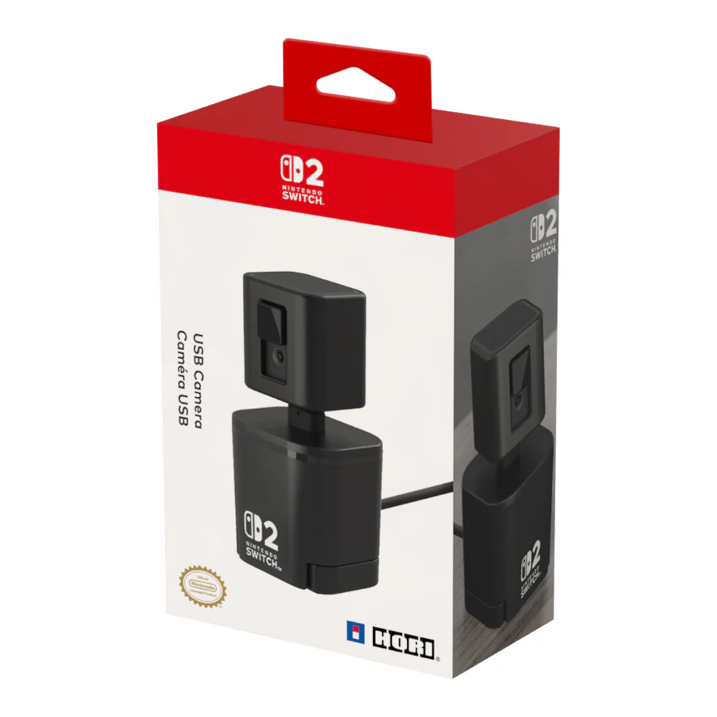 HORI USB Camera for Nintendo Switch 2 – Compact Video Chat Camera with Flexible Mounting Options - Image 4