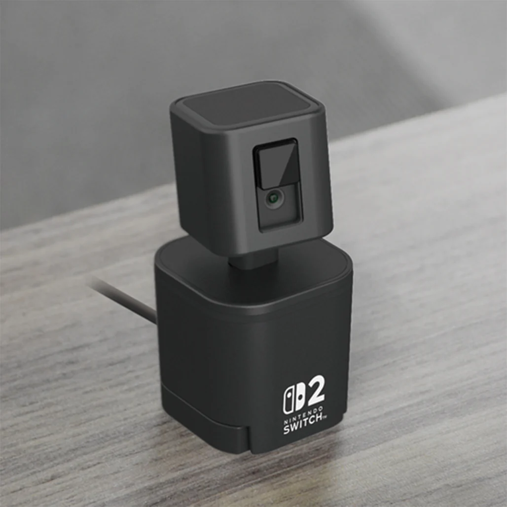 HORI USB Camera for Nintendo Switch 2 – Compact Video Chat Camera with Flexible Mounting Options - Image 5