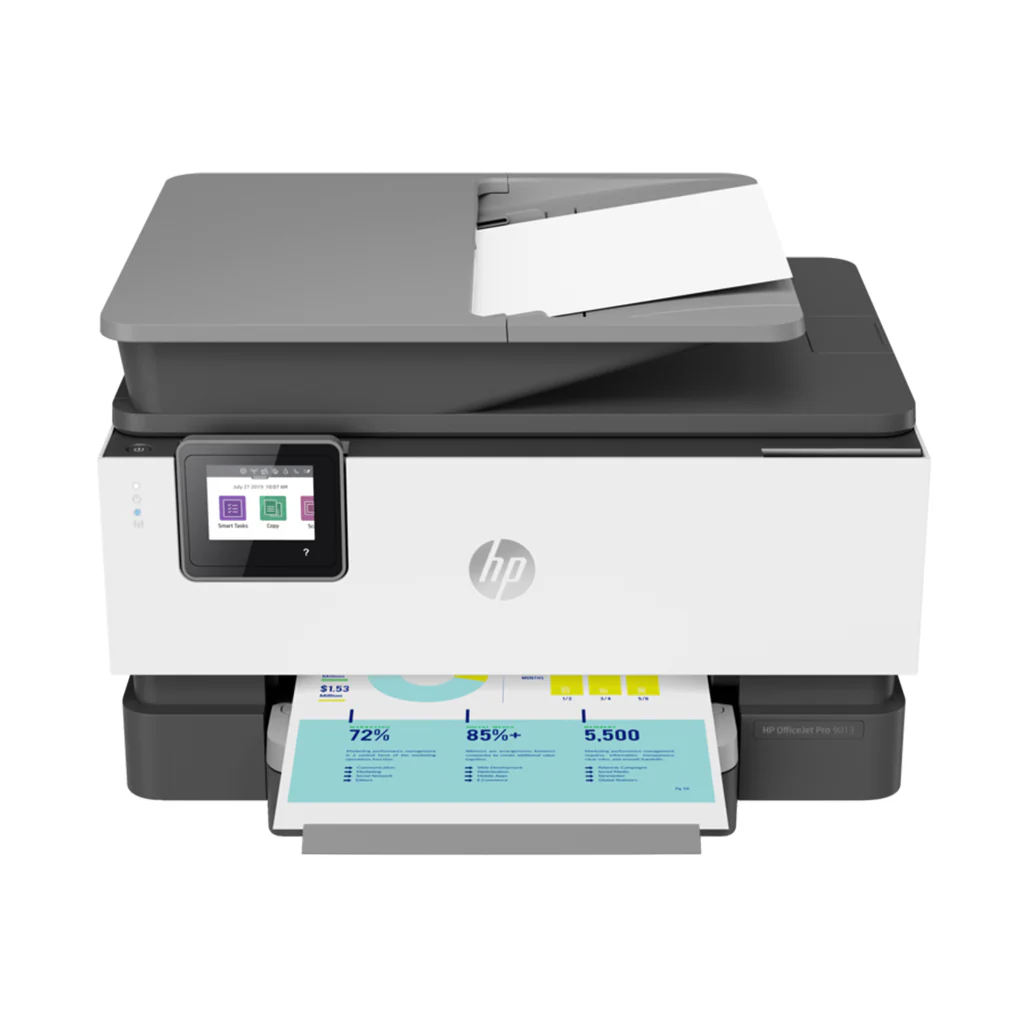 HP OfficeJet Pro 9013 - All-in-One Printer (1KR49B) - Efficient and Secure Printing Solution
