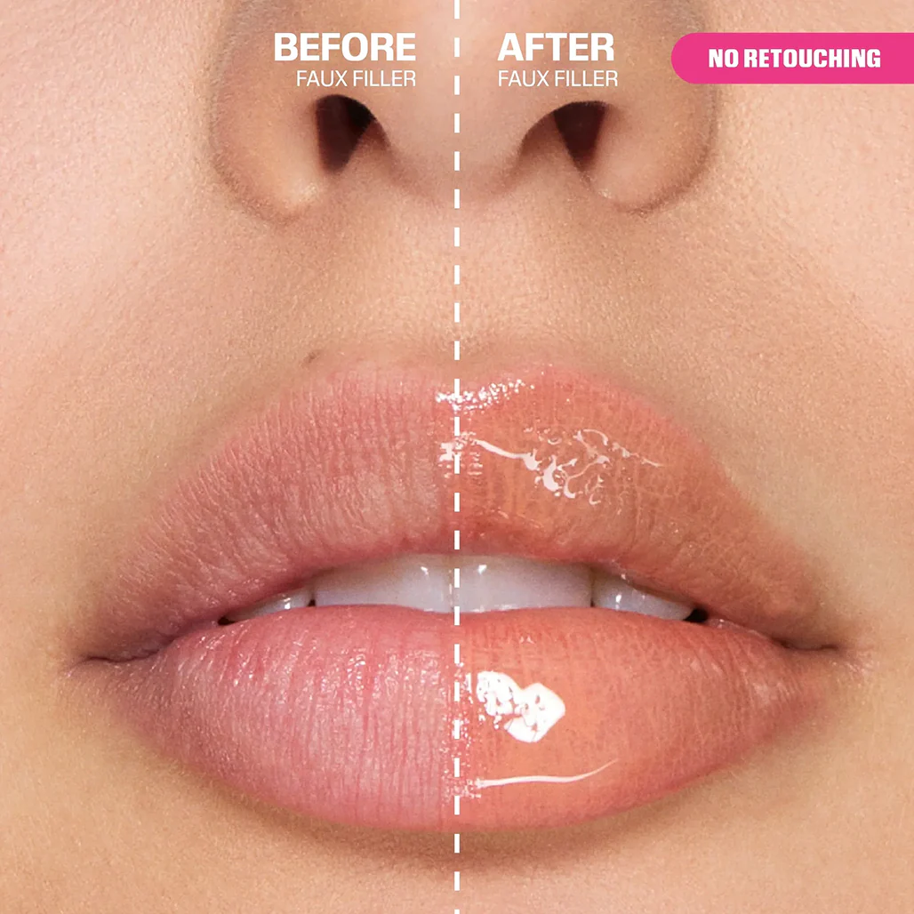 HUDA BEAUTY - Faux Filler Extra Shine Lip Gloss - Image 5