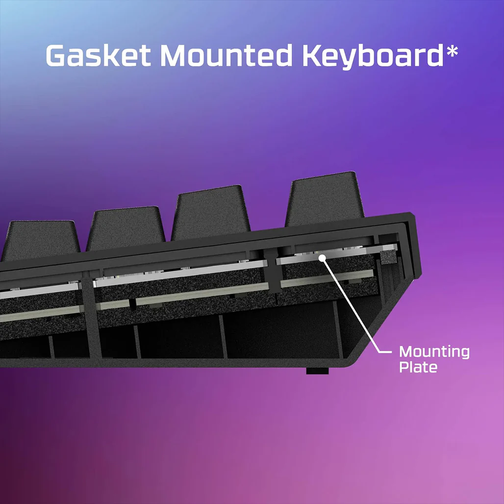 HyperX Alloy Rise 75 - Ultra-Customizable 75% Mechanical Gaming Keyboard with Red Switch - Image 8