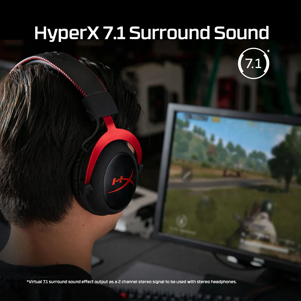HyperX Cloud II Wired - Gaming Headset | 4P5M0AA - Image 6