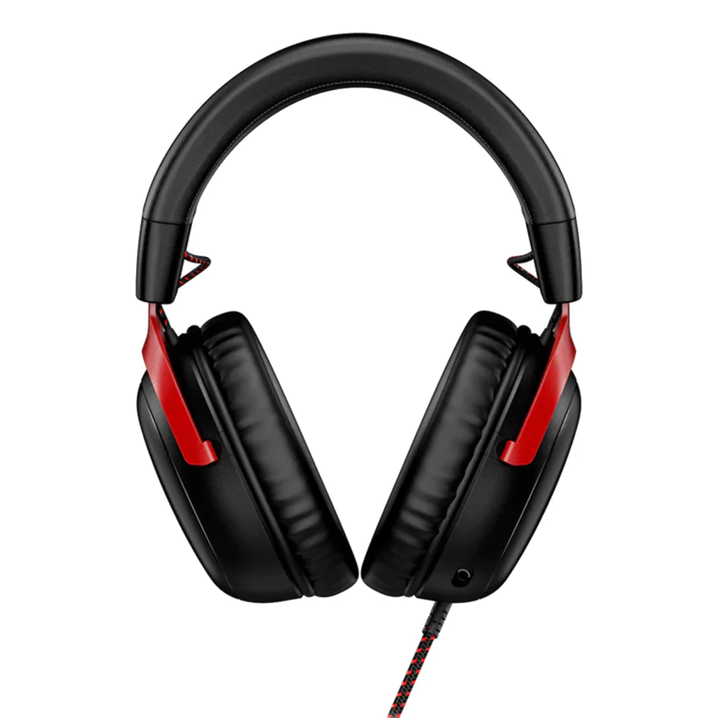 HyperX Cloud III Wired Gaming Headset - Black/Red | 727A9AA - Image 2