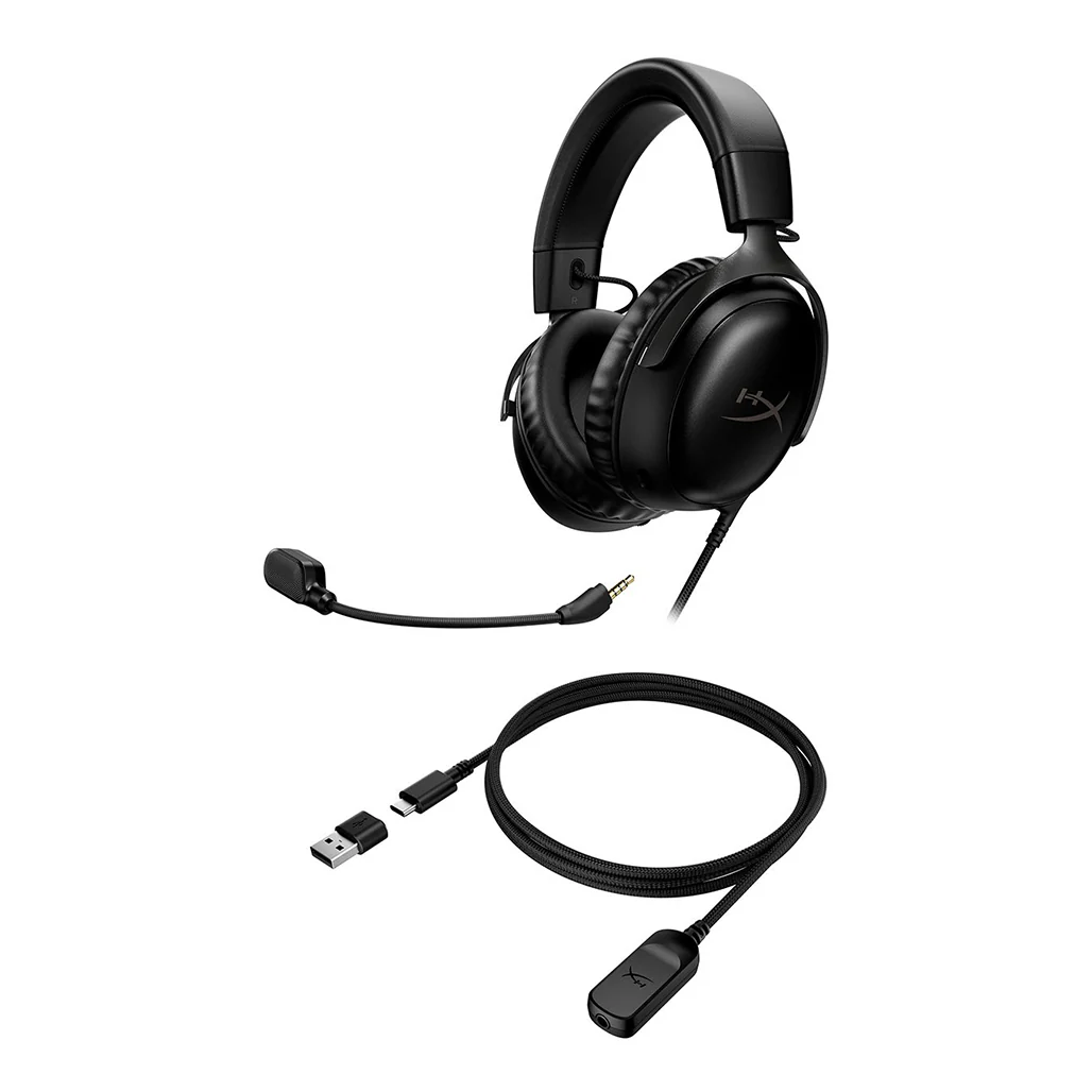 HyperX Cloud III Wired Gaming Headset - Black | 727A8AA - Image 6