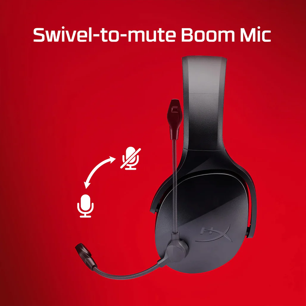 HyperX Cloud Jet Wireless Gaming Headset – Dual Connectivity, 25-Hour Battery, Swivel Mic & Signature Sound - Image 8