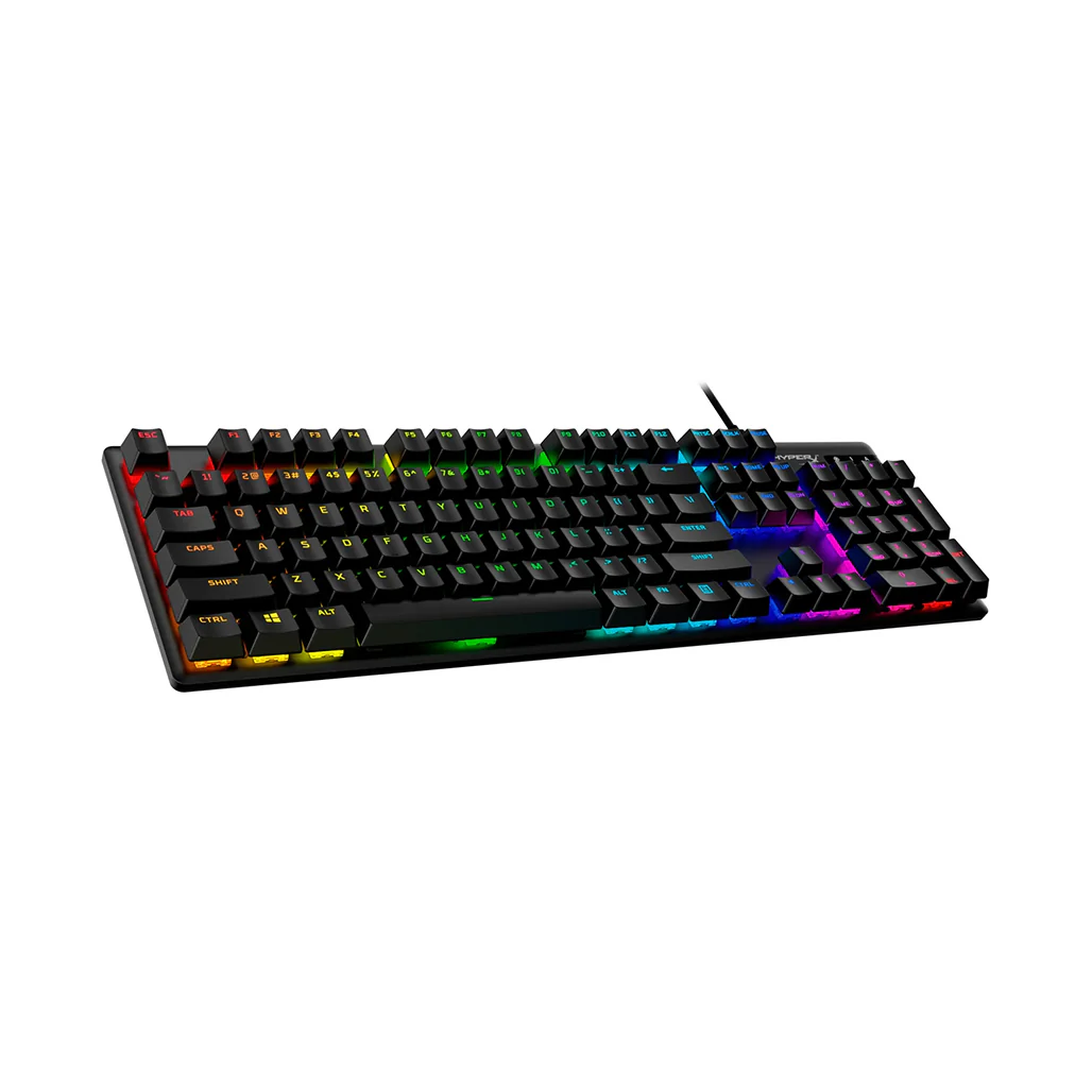 HyperX Full Key Set PBT Keycaps - Black | Durable and Shine-Through Design - Image 4