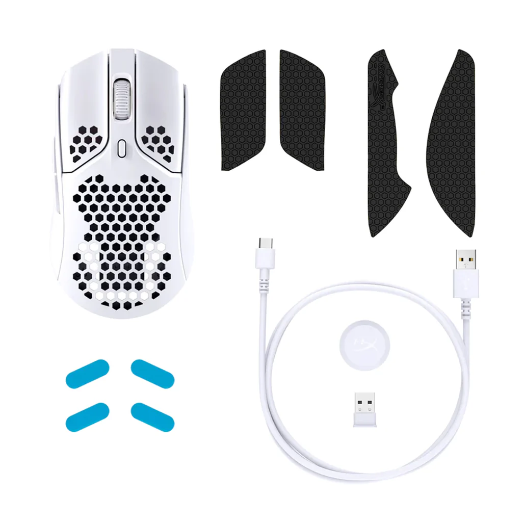 HyperX Pulsefire Haste Wireless Gaming Mouse - White | 4P5D8AA - Image 8