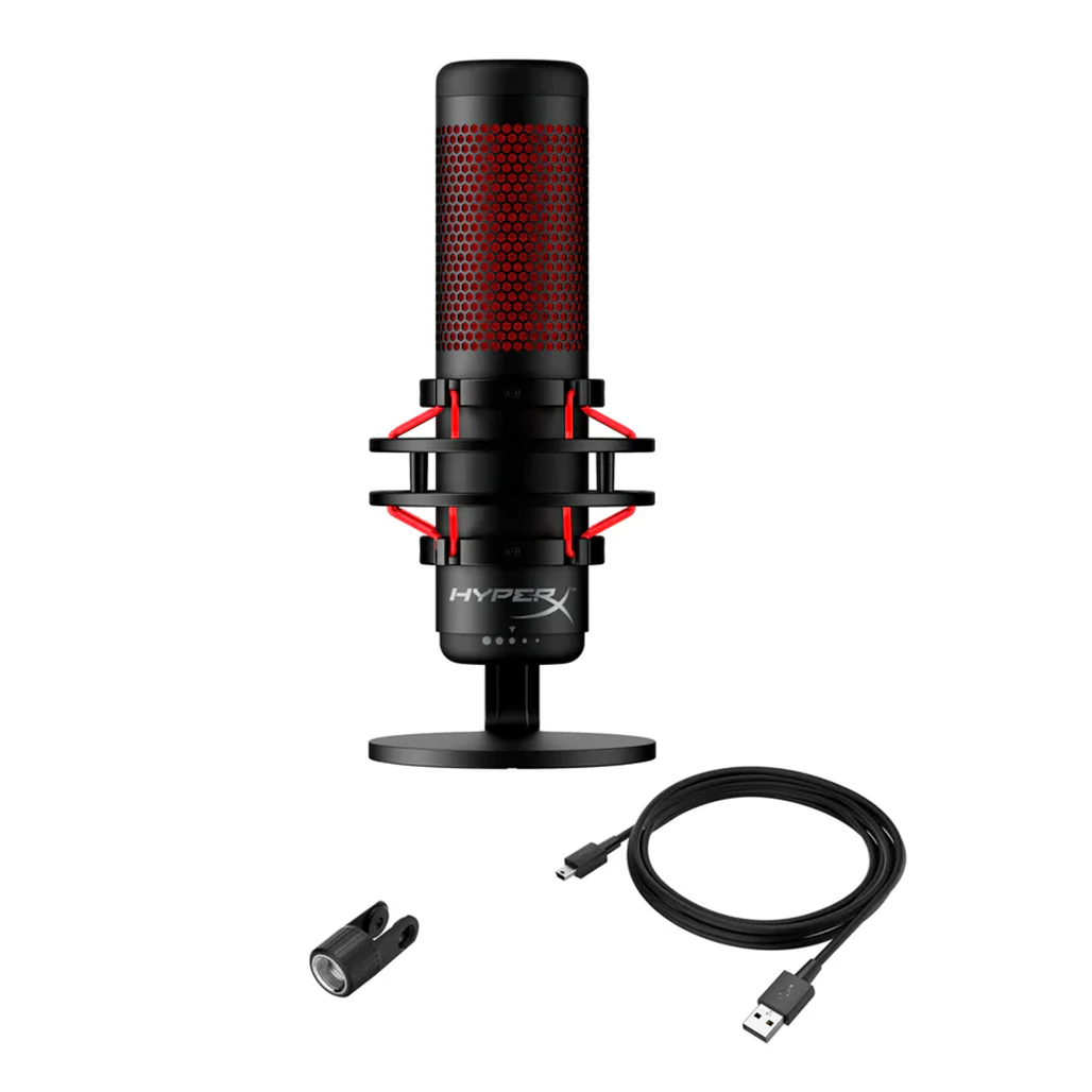 HyperX QuadCast USB Microphone - Black | 4P5P6AA - Image 7