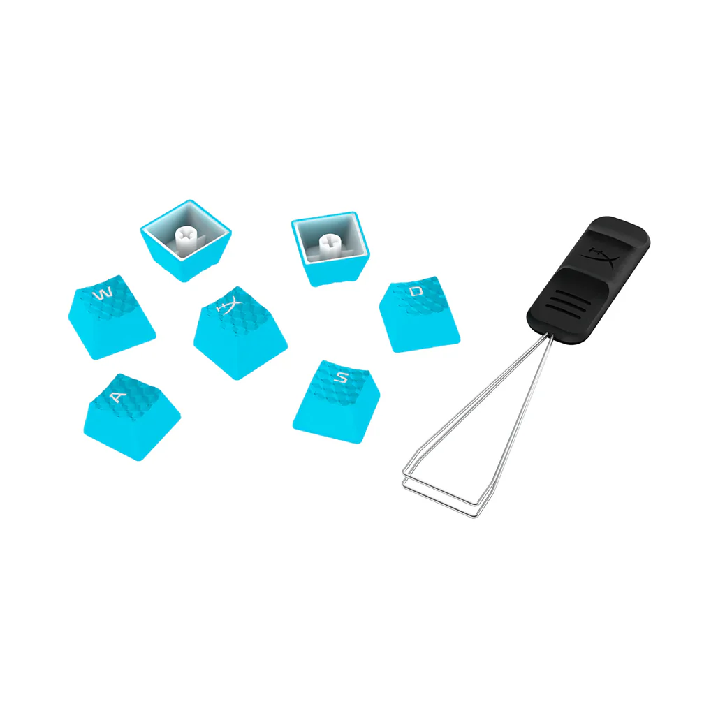 HyperX Rubber Keycaps - Gaming Accessory Kit - Blue - Image 2